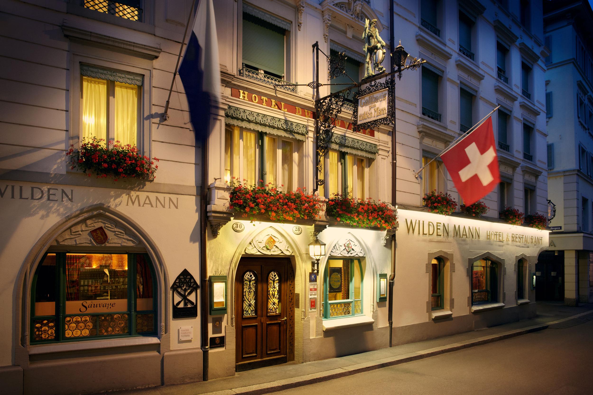 Romantik Hotel Wilden Mann Luzern Zewnętrze zdjęcie