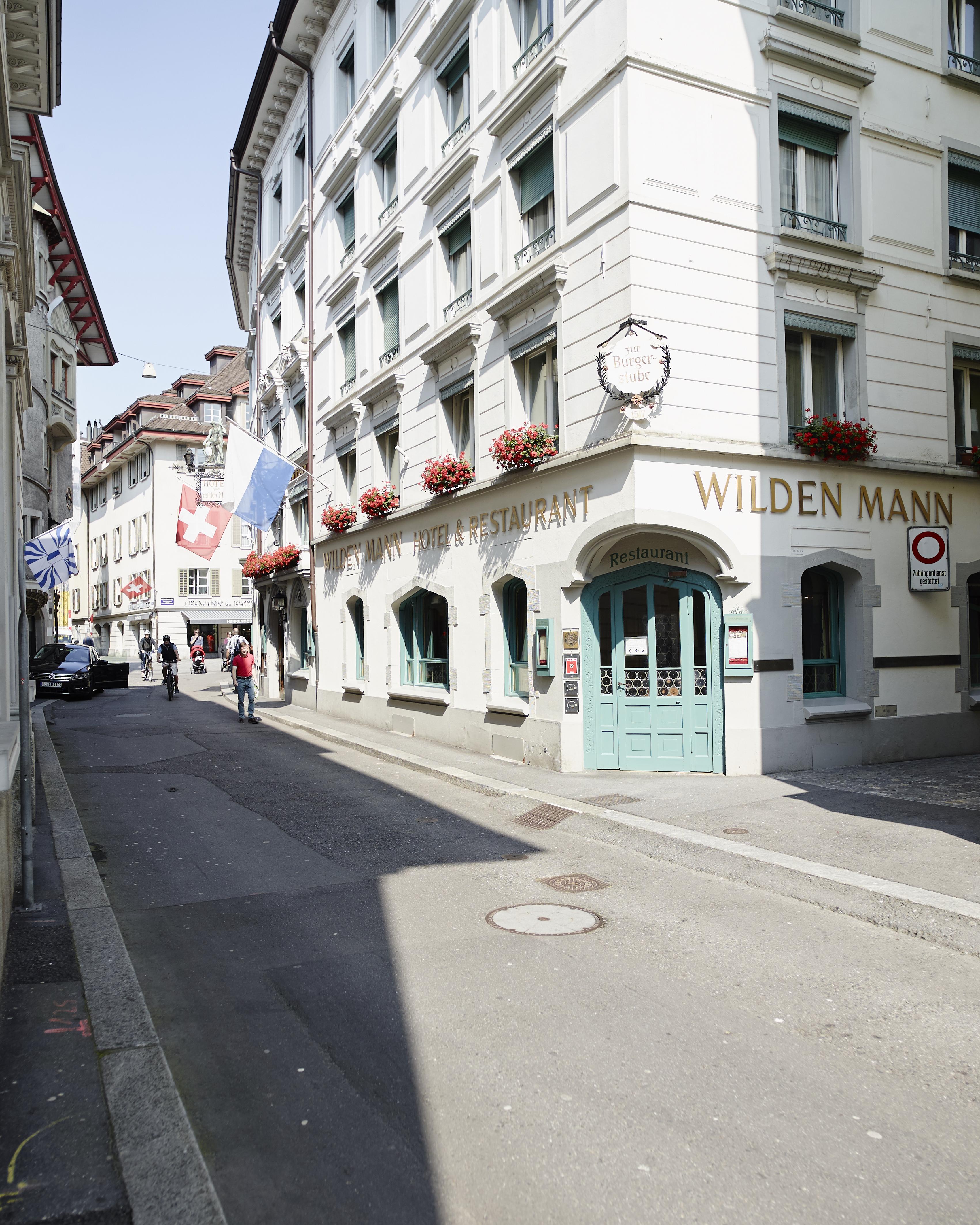 Romantik Hotel Wilden Mann Luzern Zewnętrze zdjęcie