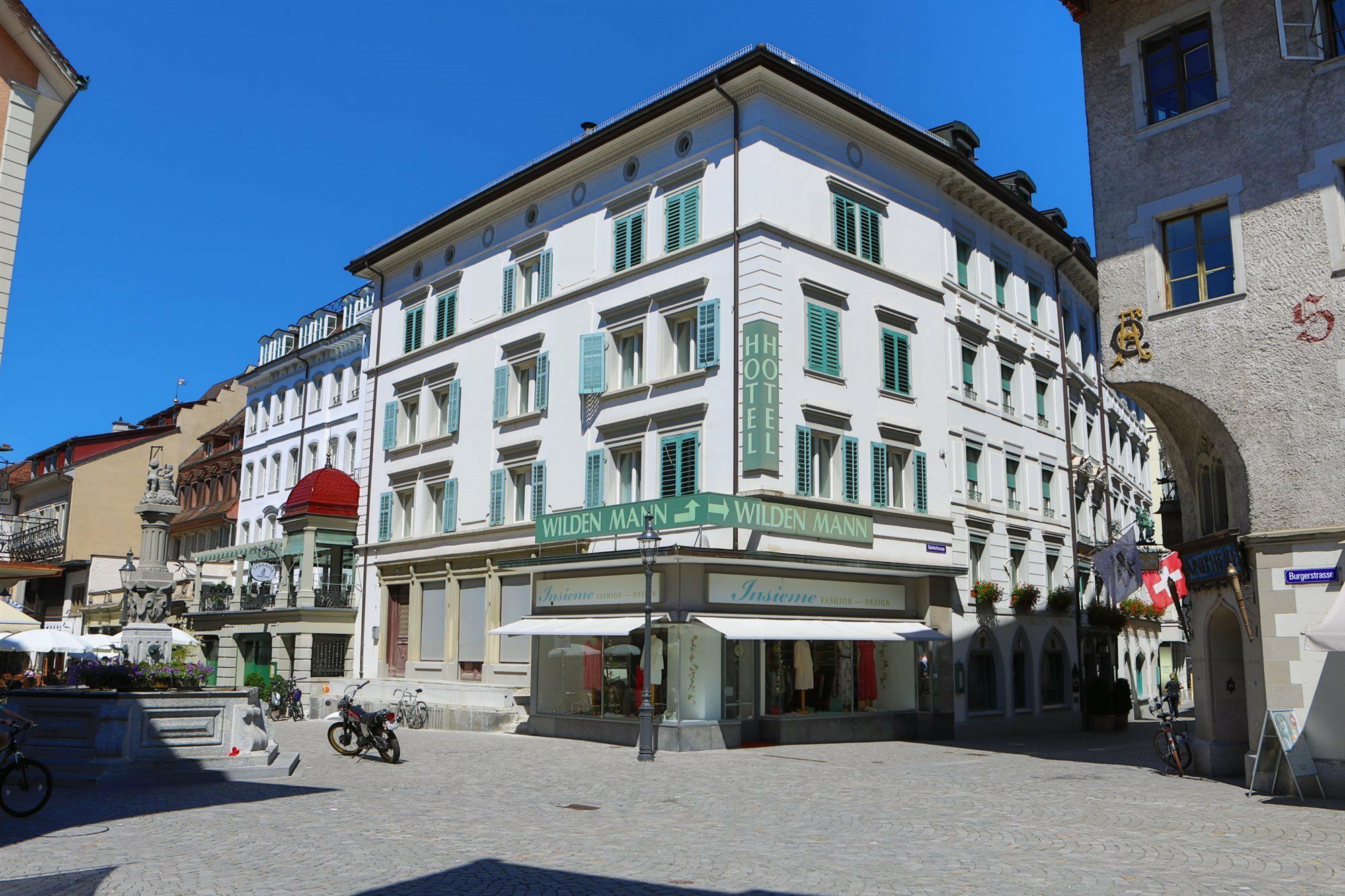 Romantik Hotel Wilden Mann Luzern Zewnętrze zdjęcie